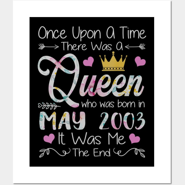 Girls 17th Birthday Queen May 2003 Queen Birthday Wall Art by daylightpombo3